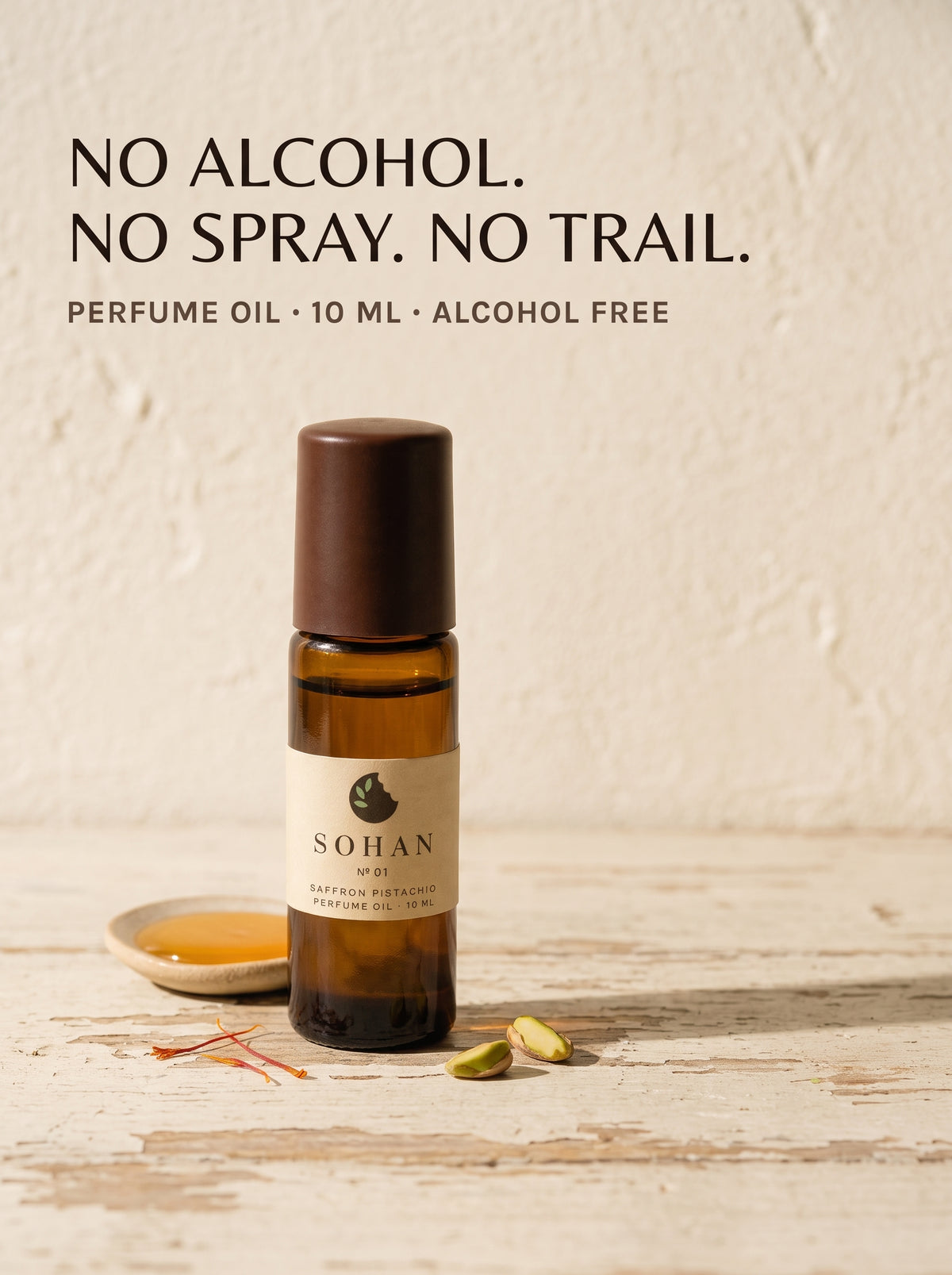 № 01 Saffron Pistachio — Perfume Oil