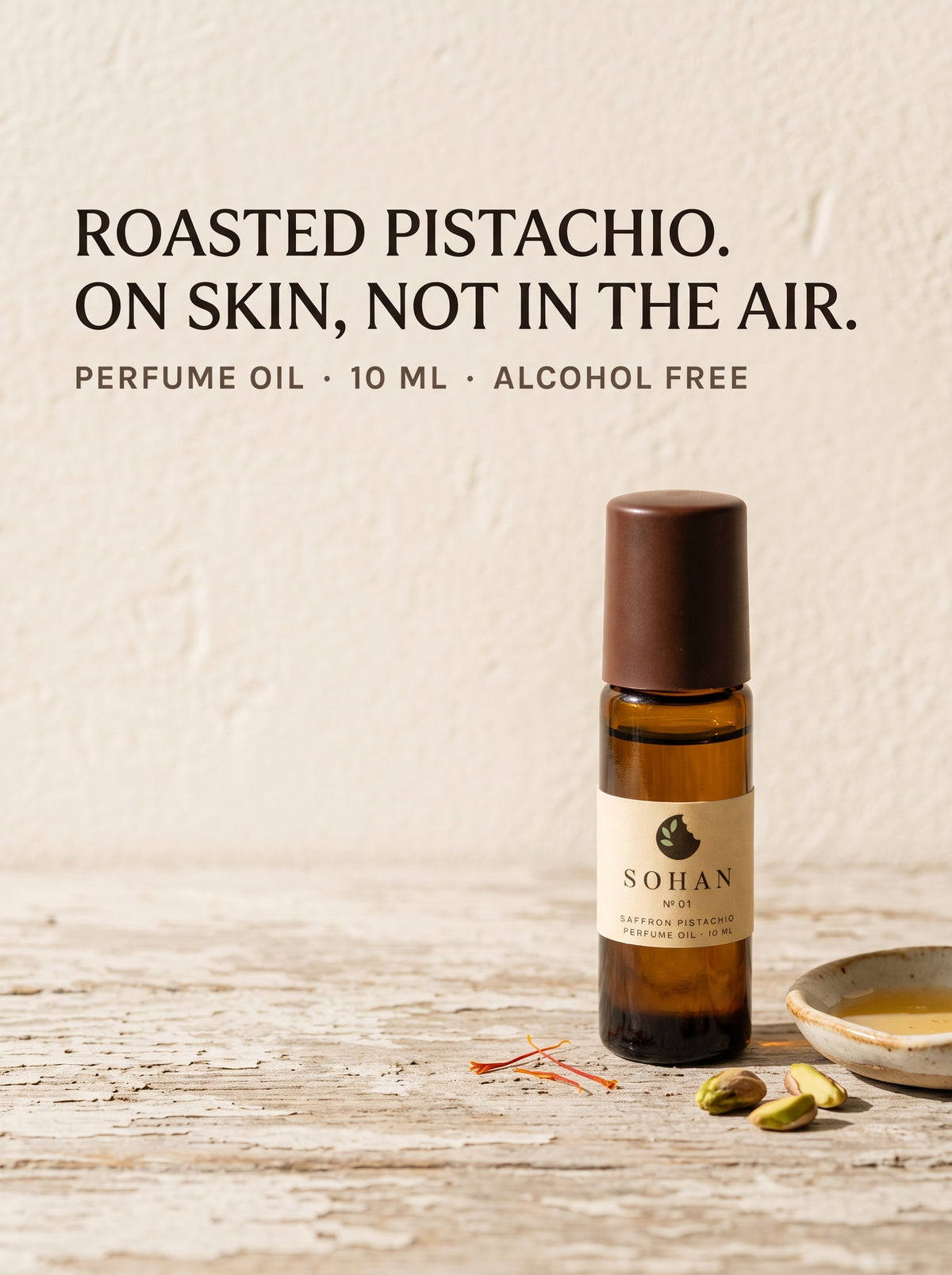 № 01 Saffron Pistachio — Perfume Oil