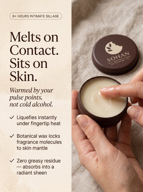 № 01 Saffron Pistachio — Solid Perfume Balm
