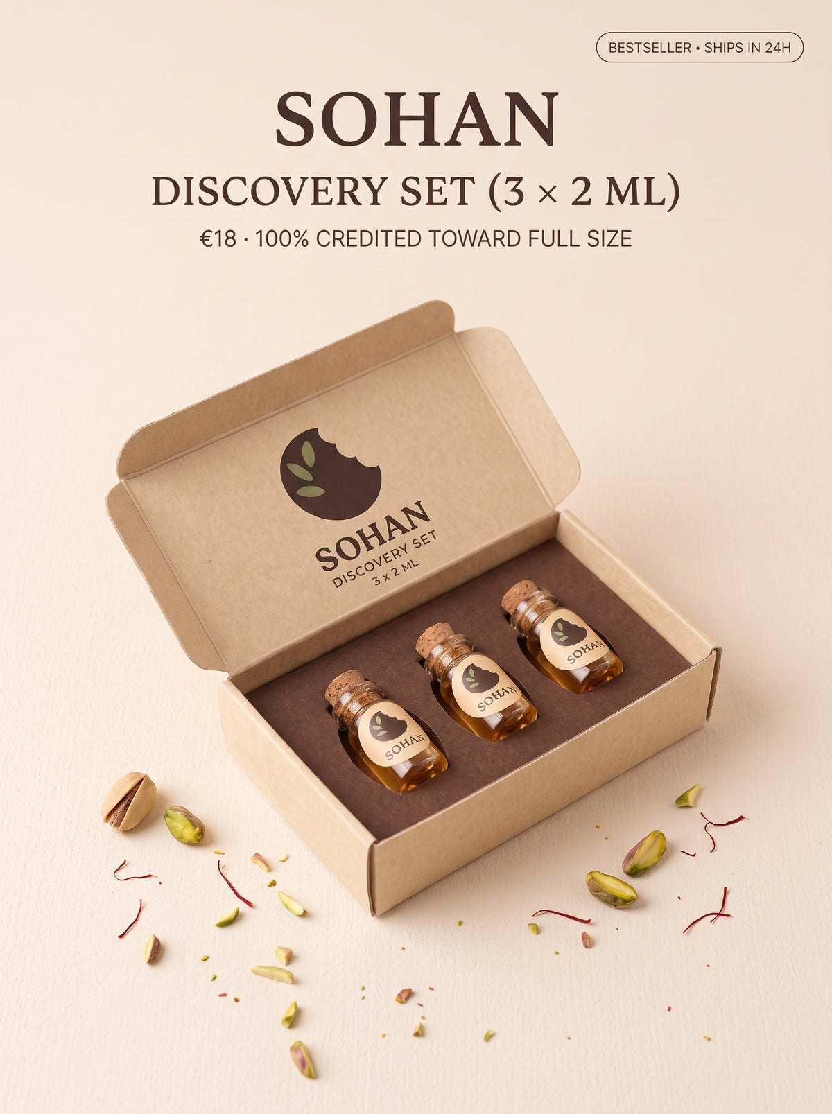 Discovery Trio — Three Scents, 2 ml Each