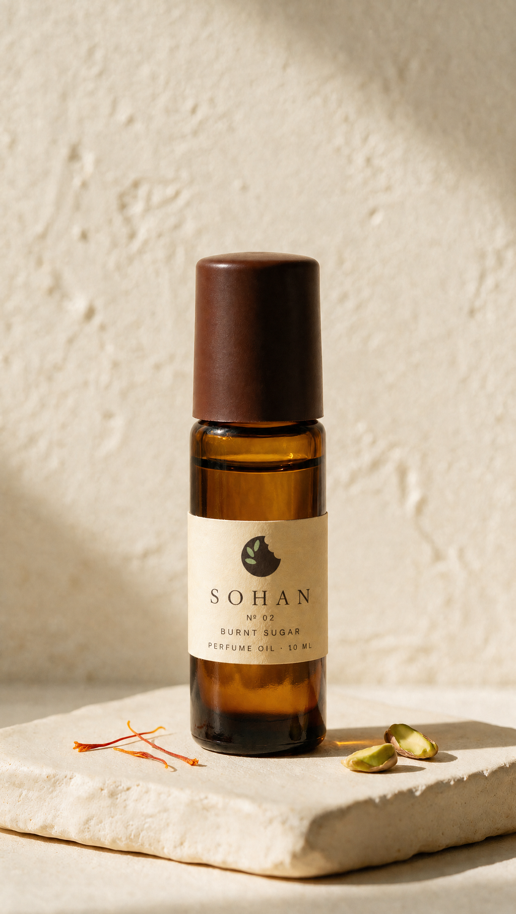 SOHAN № 02 Burnt Sugar bottle, vertical